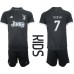 Juventus Federico Chiesa #7 Babykleding Derde Shirt Kinderen 2023-24 Korte Mouwen (+ korte broeken)